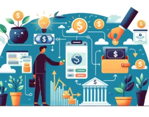 02 Design an engaging and informative image illustrating the process of starting to invest in the stock market for beginners focusing on the Brazilian m